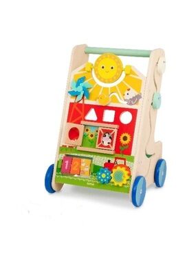 Battat Farm Footsteps Wooden Activity Walker